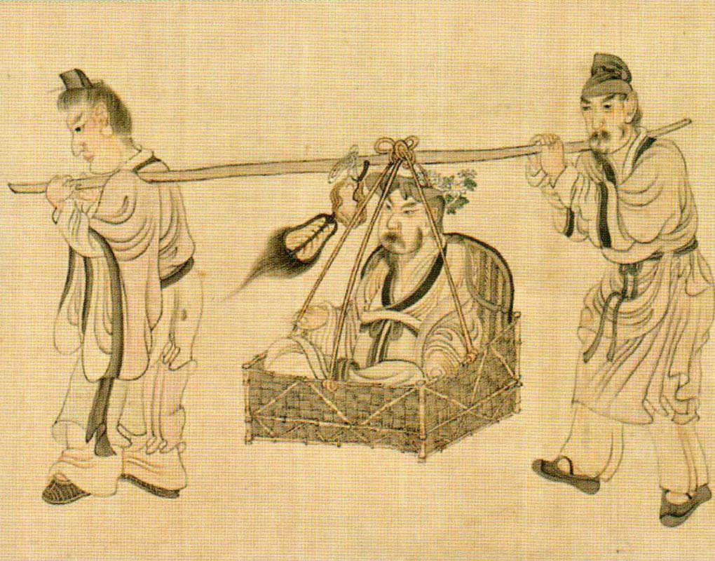 Scenes from the Life of Tao Yuanming Detail